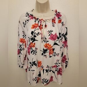 Old Navy Ladies Floral Long Sleeve Blouse